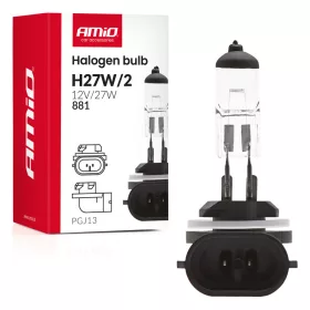 AMiO halogénizzó H27W/2 881 PGJ13 12V 27W (04413)