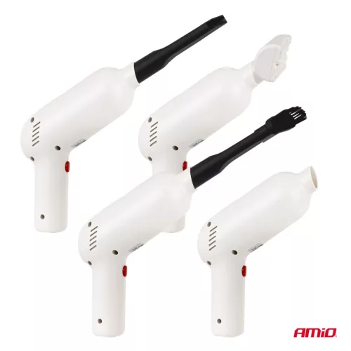 AMiO akkumulátoros autóporszívó40W 4,5kPa USB-C VC-07 HEPA (04415)