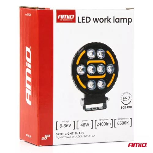 AMiO munkalámpa AWL80 48W 2400LM 12V 24V (04424)