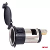 AMiO fedeles tápcsatlakozó-aljzat 250W 12V 24V (04434)
