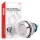 AMiO lapos, kerek acél nyomógomb 19 mm, 5 a, 12/230 V, (04436)