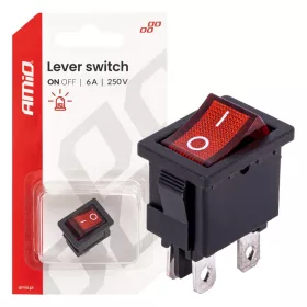 AMiO billenőkaros kapcsoló 6A 250V (04439)