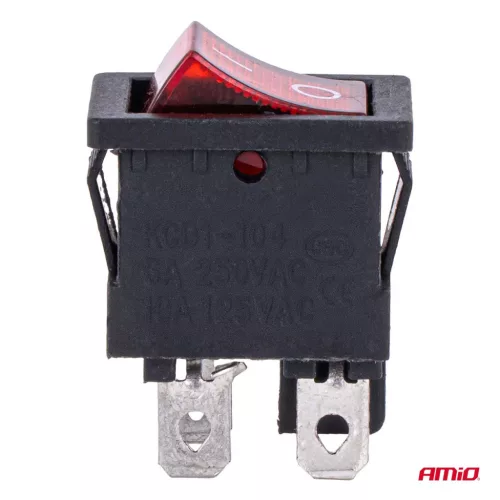 AMiO billenőkaros kapcsoló 6A 250V (04439)