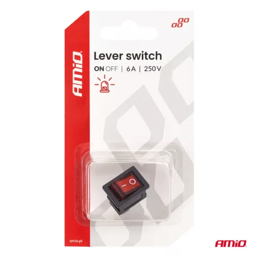 AMiO billenőkaros kapcsoló 6A 250V (04439)