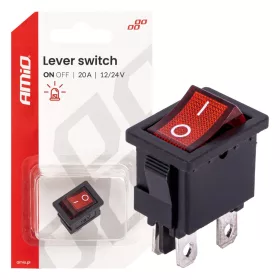 AMiO billenőkaros kapcsoló 20A 12V 24V (04440)
