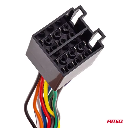 AMiO ISO dugó aljzat ISO CCA 13PIN 5A 12V (04445)