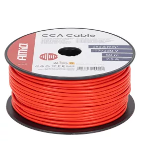 AMiO CCA kábel 1x1.5mm2 50m 7.5A 12/230V (04452)