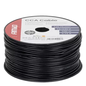 AMiO CCA kábel 1x0.75mm2 100m 3.75A 12/230V (04453)