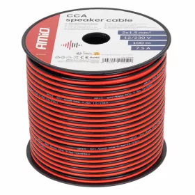 AMiO CCA hangszórókábel 2x1.5mm2 100m 7.5A (04459)
