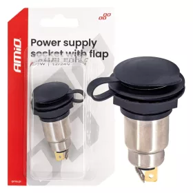 AMiO fedeles tápcsatlakozó-aljzat 250W 12V 24V (04462)