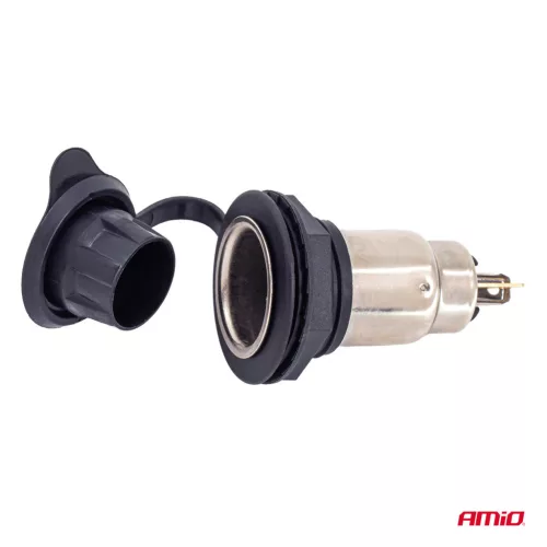 AMiO fedeles tápcsatlakozó-aljzat 250W 12V 24V (04462)