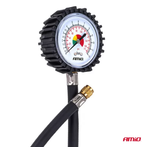 AMiO mechanikus mérő tömlővel 30 cm 12 bar (04468)