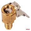 AMiO Schrader sárgaréz szelepcsatlakozó 1/4" NPT (04472)