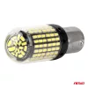 AMiO CANBUS LED izzó, BA15s (1156), P21W/R10W/R5W, 144 SMD 3030, 12/24 V (04473)