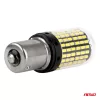 AMiO CANBUS LED izzó, BA15s (1156), P21W/R10W/R5W, 144 SMD 3030, 12/24 V (04473)