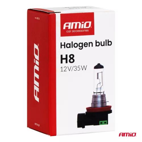 AMiO halogénizzó H8 12V 35W PGJ19-1 (04516)