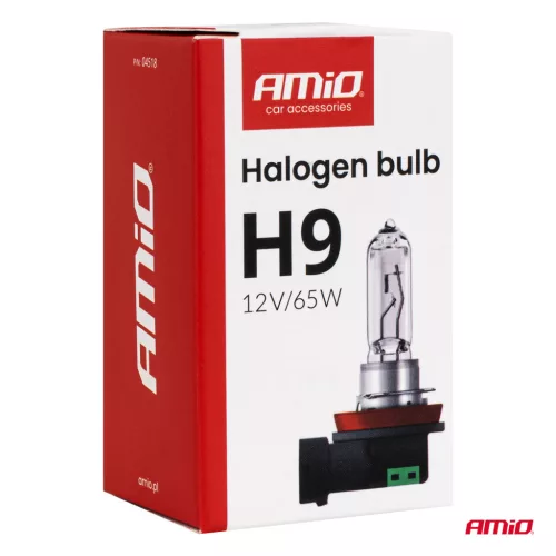AMiO halogénizzó H9 12V 65W PGJ19-5 (04518)