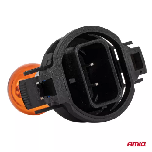 AMiO halogénizzó PSY24W 12V 24W PG20-4 borostyánsárga (04519)