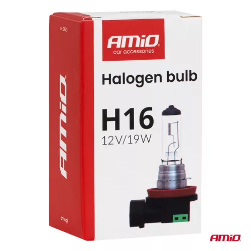 AMiO halogénizzó H16 12V 19W PGJ19-3 (04521)