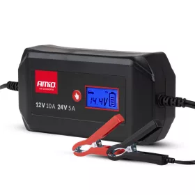   AMiO digitális akkumulátortöltő STD GEL AGM nedves max. 10A 12/24V (04525)
