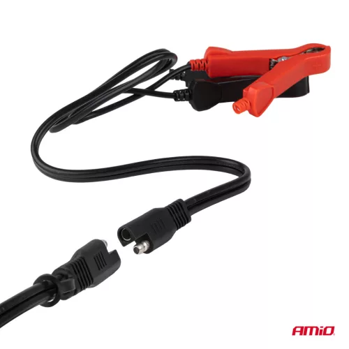 AMiO digitális akkumulátortöltő AGM GEL STD LiFePo4 max. 10A 12/24V PRO (04528)