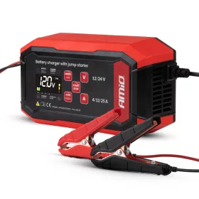   AMiO digitális akkumulátortöltő BOOST AGM GEL STD LiFePo4 max. 25A 12/24V PRO (04530)
