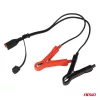 AMiO digitális akkumulátortöltő AGM GEL STD LiFePo4 max. 4A 6/12V PRO kampó (04531)