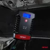 AMiO digitális akkumulátortöltő AGM GEL STD LiFePo4 max. 6A 6/12V PRO kampó (04532)