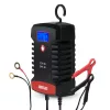 AMiO digitális akkumulátortöltő AGM GEL STD LiFePo4 max. 8A 12/24V PRO kampó (04533)