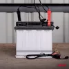 AMiO digitális akkumulátortöltő AGM GEL STD LiFePo4 max. 8A 12/24V PRO kampó (04533)
