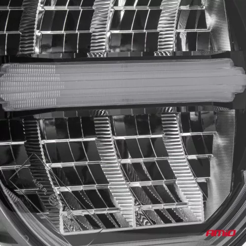 AMiO LED-es távolsági fényszóró helyzetjelzővel 112W 12V 24V (04534)