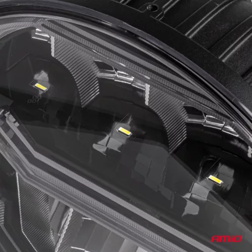 AMiO LED-es távolsági fényszóró helyzetjelzővel 112W 12V 24V (04534)