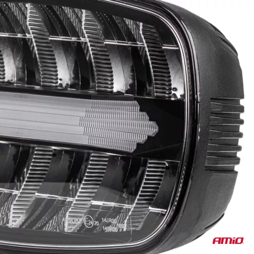 AMiO LED-es távolsági fényszóró helyzetjelzővel 109W 12V 24V (04535)