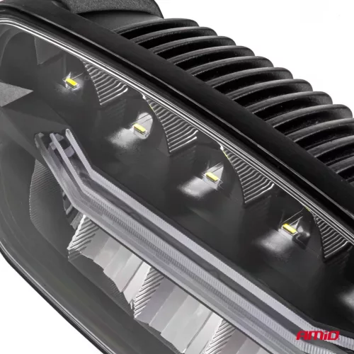 AMiO LED-es távolsági fényszóró helyzetjelzővel 109W 12V 24V (04535)