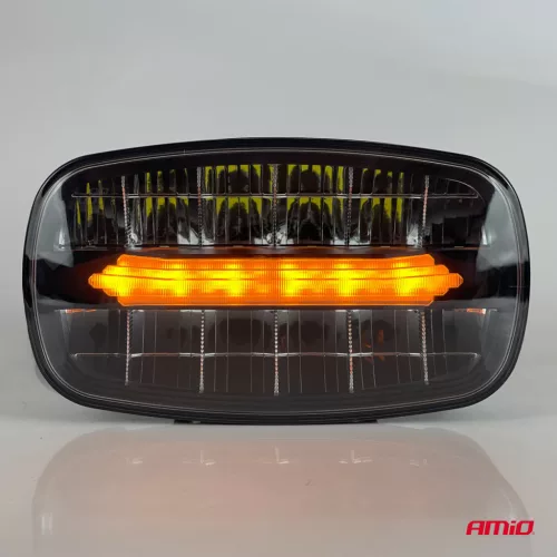 AMiO LED-es távolsági fényszóró helyzetjelzővel 109W 12V 24V (04535)