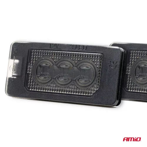 AMiO LED-es rendszámtábla-világítás CLP02 HP füstszínű BMW (04539)