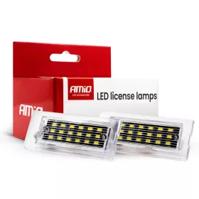 AMiO LED-es rendszámtábla-világítás CLP07 BMW (04546)