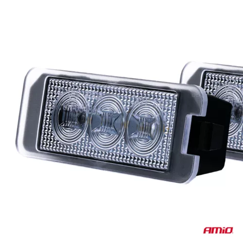 AMiO LED-es rendszámtábla-világítás CLP12 HP MAN, ülés, VW (04553)