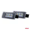 AMiO LED-es rendszámtábla-világítás CLP13 HP füstszínű CITROËN, PEUGEOT (04556)