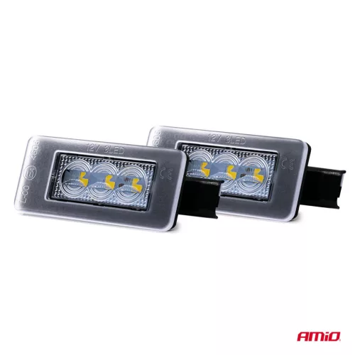 AMiO LED-es rendszámtábla-világítás CLP13 HP füstszínű CITROËN, PEUGEOT (04556)