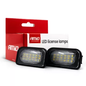   AMiO LED-es rendszámtábla-világítás CLP17 MERCEDES-BENZ (04560)