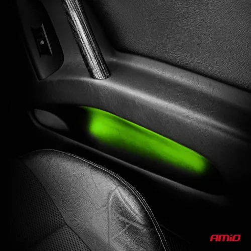 AMiO rugalmas COB LED-szalagok, zöld, 2x30 cm, 12 V, (04573)