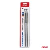 AMiO rugalmas COB LED-es oldalsó fénycsíkok narancssárga 2x30cm 12V (04574)