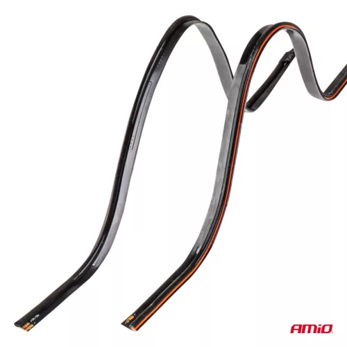 AMiO rugalmas LED-es oldalsó fénycsíkok piros 2x30cm 12V (04576)