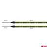 AMiO rugalmas COB LED-es oldalsó fénycsíkok zöld 2x30cm 12V (04577)