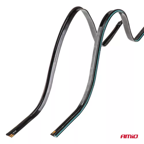 AMiO rugalmas COB LED-es oldalsó fénycsíkok kék 2x30cm 12V (04578)