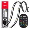 AMiO rugalmas COB LED-szalagok – vezérlő többszínű RGB 2x30cm 12V (04579)