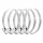 AMiO csavaros tömlőbilincs 5 db 60-80mm/9mm W2 (04590)