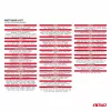 AMiO univerzális autós üléshuzat-készlet SC-04 (04604)