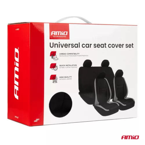 AMiO univerzális autós üléshuzat-készlet SC-09 (04609)